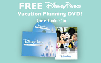 DVD gratuit Disney – Planification de vacances