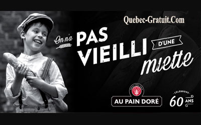 Déjeuner servi par Au Pain Doré