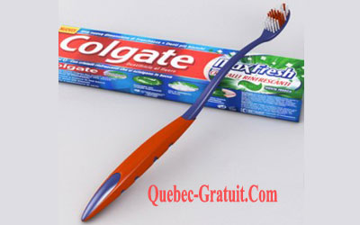 Dentifrice ou brosse à dents Colgate Gratuit