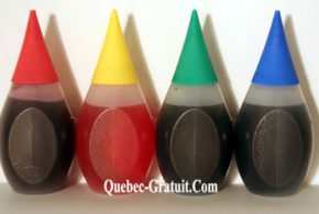 Echantillons gratuits de colorants alimentaires