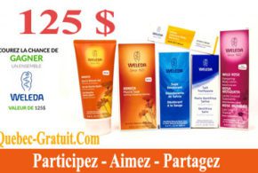 Ensemble cadeaux Weleda de 125 $