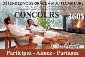 Forfait détente dans un des centres Amérispa