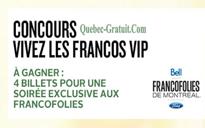 Expérience VIP aux FrancoFolies de Montréal