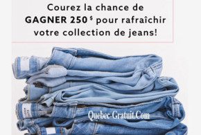 Garde-robe de denim de 250 $