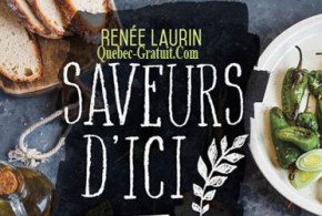Livre Saveurs d'ici et un sac de produits Fourmi bionique