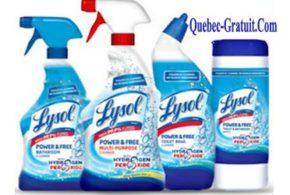 Nettoyant pour salle de bain Lysol à 1.77$