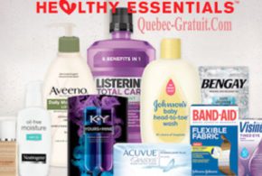 Packs d’échantillons gratuits Johnson & Johnson