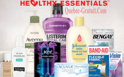 Packs d’échantillons gratuits Johnson & Johnson