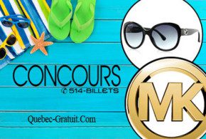 Paire de lunettes solaires Michael Kors