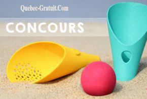 Panier-cadeau de jouets pour le sable