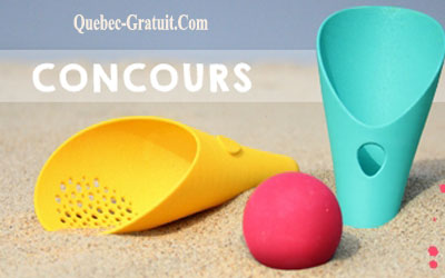 Panier-cadeau de jouets pour le sable