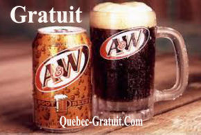 Root Beer A&W Gratuite