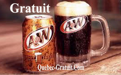 Root Beer A&W Gratuite