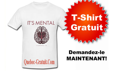 T-Shirt It’s Mental Gratuit