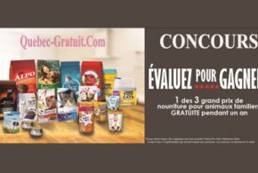 Un an de n'importe quelle nourriture Purina au choix