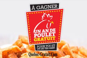 Un an de poulet gratuit