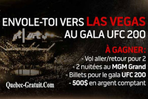 Voyage pour assister au Gala UFC 200 à Las Vegas