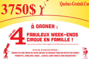 Week-end familial tout en cirque à Montréal