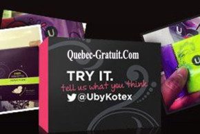 Échantillon gratuit de U by Kotex