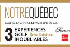 1 des 3 expériences golf inoubliables