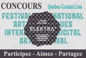 Passeports et articles à l'effigie du festival ELEKTRA