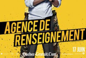 Billets pour la 1ère du film Agence de renseignement