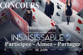 Billets pour la 1ère du film Insaisissable 2