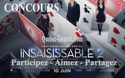 Billets pour la 1ère du film Insaisissable 2