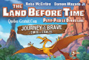 DVD du film Petit-Pied le dinosaure : La quête des braves