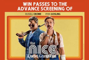 Billets pour l'Avant-première du film The Nice Guys