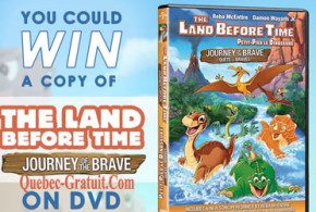 DVD du film The land Before Time: Journey of the Brave