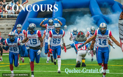 Billets pour assister a un match des Alouettes de Montréal