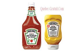 2 produits Heinz achetés = 1 gratuit