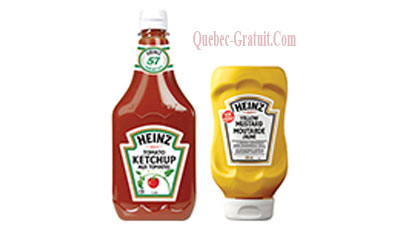 2 produits Heinz achetés = 1 gratuit