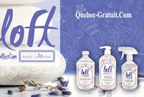 Ensemble de produits Loft de Bleu Lavande