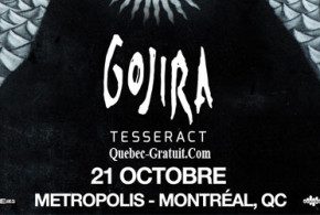 Billets pour le spectacle de GOJIRA