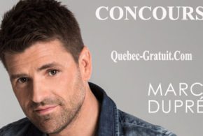 Billets premières rangées pour le spectacle de Marc Dupré