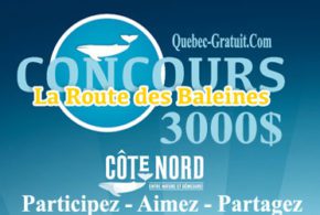 3000$ pour un voyage dans la région Côte-Nord