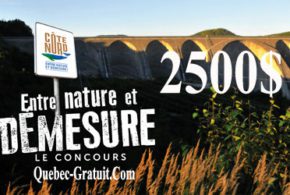 2500 $ pour un voyage dans la région Côte-Nord