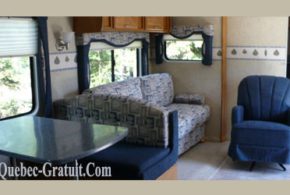 9 nuitées de camping dans une roulotte toute équipée