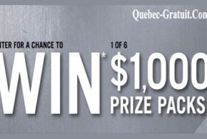 Barbecue au propane et 700$ en épicerie