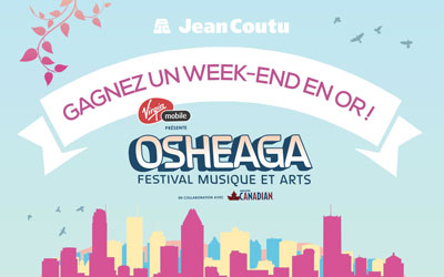 Billets OR pour un week-end au Festival Osheaga