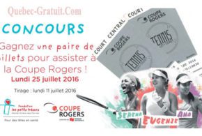 Billets pour assister à la Coupe Rogers 2016