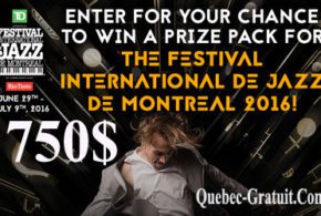 Billets pour le Festival de Jazz International de Montréal