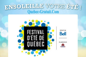 Billets pour le Festival d'été de Québec