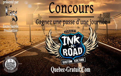 Billets pour le festival Ink'n'Road