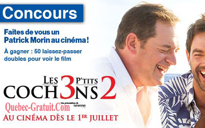 Billets pour le film Les 3 p'tits cochons 2