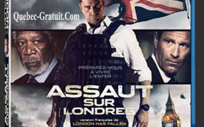 Blu-rayDVD du film Assaut sur Londres