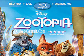 Blu-ray du film Zootopia