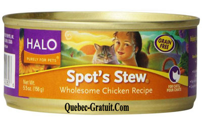 Boite de nourriture pour chat Halo Gratuit